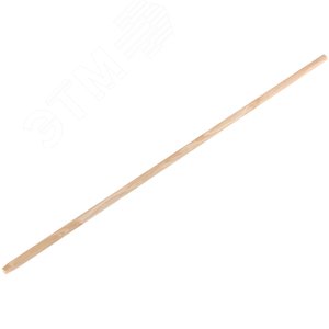 Черенок для метел деревянный с деревянной резьбой 1200 мм - фото 2