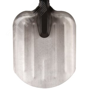 Лопата автомобильная алюминиевая, морозостойкий пластиковый черенок 195х260x700 мм - фото 2