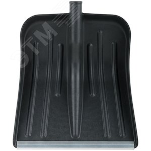 Изображение товара Лопата для уборки снега малая пластиковая, без черенка 360х400 мм (шт)