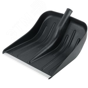 Лопата для уборки снега малая пластиковая, без черенка 360х400 мм - фото 2