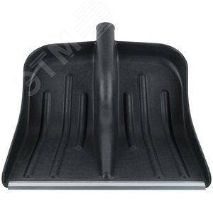 Лопата для уборки снега малая пластиковая, без черенка 360х400 мм - фото 3