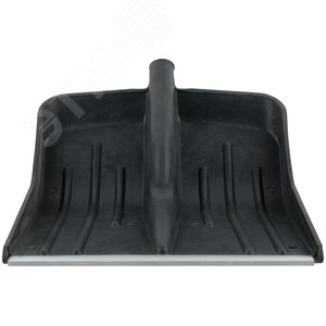 Лопата для уборки снега большая пластиковая, без черенка 420х420 мм - фото 3