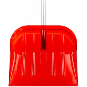 Лопата для уборки снега Профи поликарбонатная, алюминиевый черенок, средняя 465х410х1360 мм - фото 3