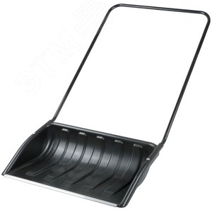 Скрепер для уборки снега пластиковый, металлическая ручка 700x470x1400 мм - фото 2