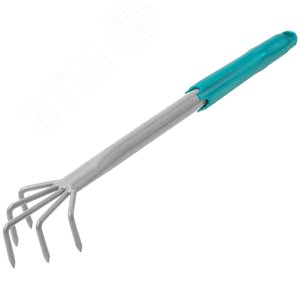 Рыхлитель с ручкой цельнометаллический, 5 зубьев - фото 2