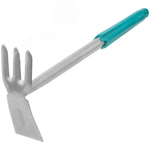 Мотыжка с ручкой МК-2(м) цельнометаллическая 3 зуба, трапеция - фото 2