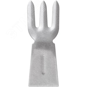 Мотыжка с ручкой МК-2(м) цельнометаллическая 3 зуба, трапеция - фото 4