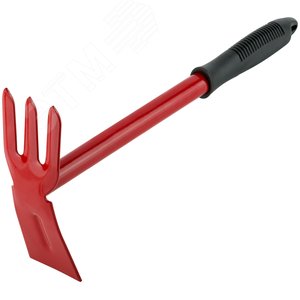 Мотыжка с ручкой МК-2(м) цельнометаллическая 3 зуба, трапеция - фото 6