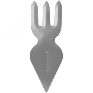 Мотыжка с ручкой МК-2(м) цельнометаллическая 3 зуба, лепесток - фото 4