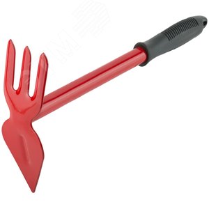 Мотыжка с ручкой МК-2(м) цельнометаллическая 3 зуба, лепесток - фото 6