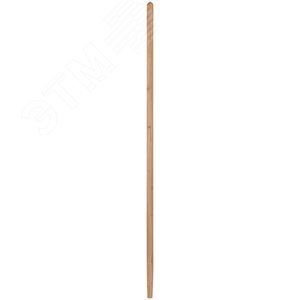 Черенок березовый для снеговых лопат, валиков, маховых кистей, диаметр 29 мм, L=1200 мм, первый сорт - фото 1