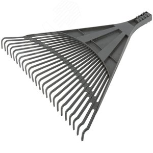 Грабли веерные пластиковые большие, 24 зуба, 610х540 мм - фото 2