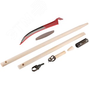 Набор косца Косарь №6, лезвие 600 мм, с деревянным косовищем 1880 мм - фото 2