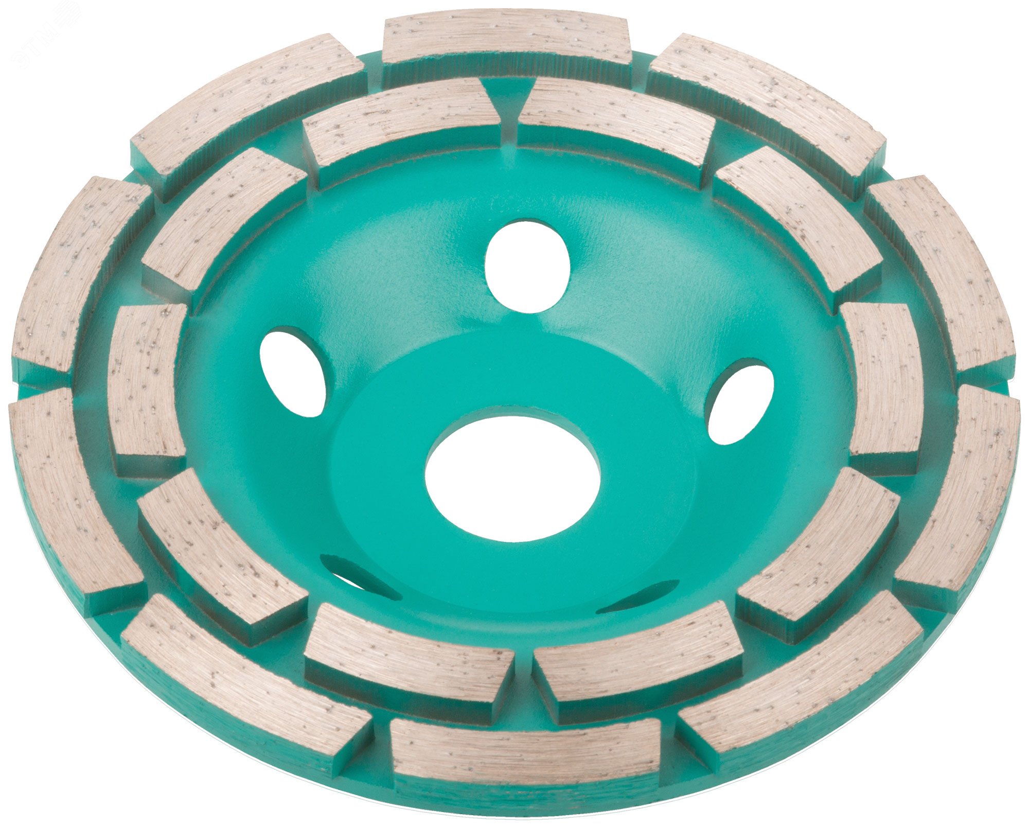Алмазный шлифовальный диск ''Чашка'', двухрядный, GreatFlex Light, 125 x 5.0 x 8.0 x 22.2 мм 55-780 Greatflex - превью 6