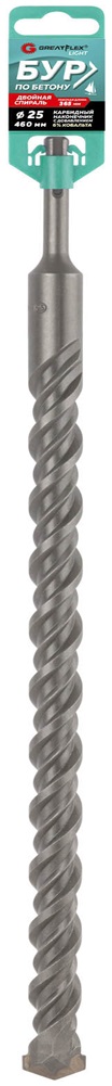 Бур по бетону, SDS-Plus, GreatFlex Light, 10x310 мм