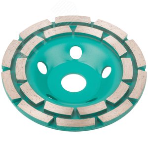 Алмазный шлифовальный диск ''Чашка'', двухрядный, GreatFlex Light, 125 x 5.0 x 8.0 x 22.2 мм 55-780 Greatflex - 6
