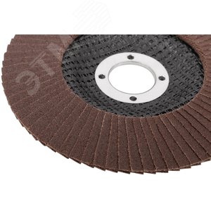 Круг лепестковый торцевой GreatFlex Plus (72 лепестка): 125x22,2 мм, P100 - фото 4