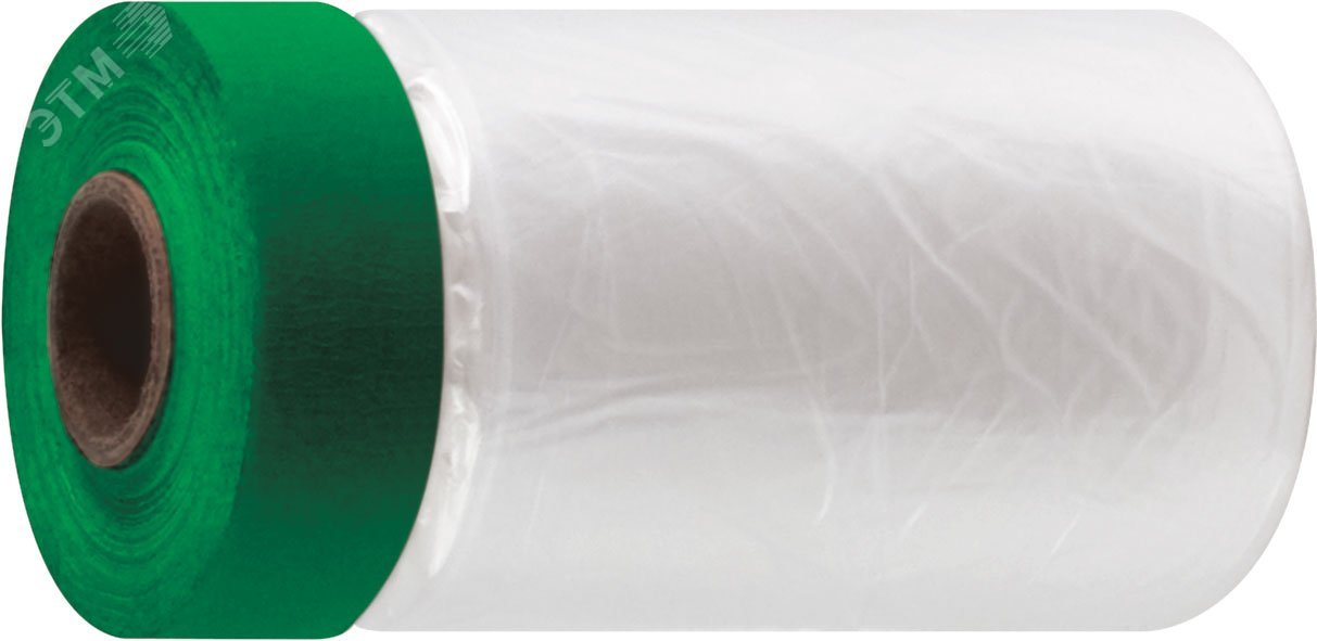 Изображение товара Укрывная пленка с ПВХ-лентой 17 м х 270 см для ремонта и защиты