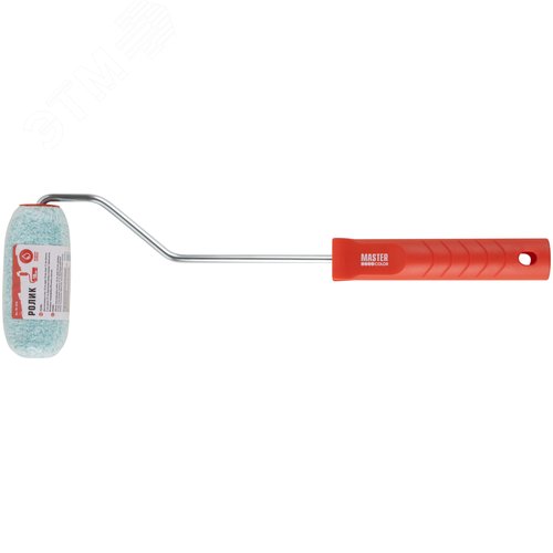 Ролик, ядро 28 мм, микрофибра Micromix, ворс 12 мм, ручка 35 см, 100 мм - фото 3