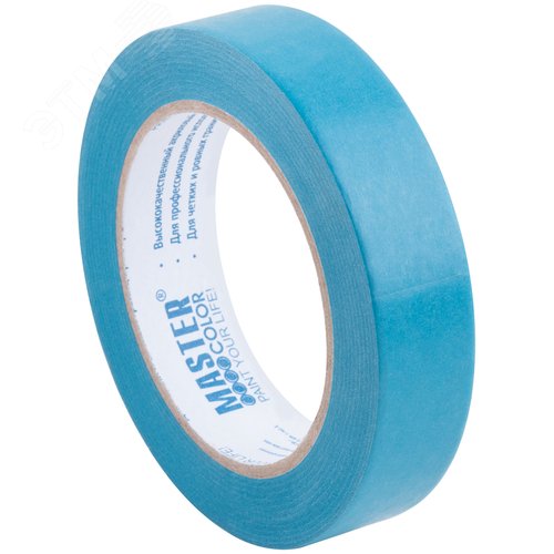 Лента малярная для деликатных поверхностей, рисовая бумага, термостойк. до 120°C, УФ-стойкость до 30 дней, 25 мм х 50 м - фото 4