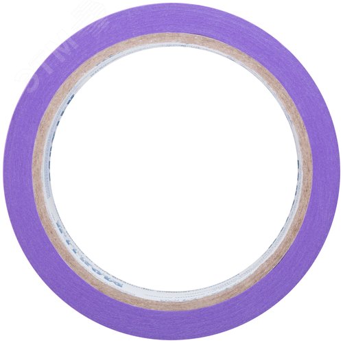 Лента малярная фиолетовая, для деликатных поверхностей, 36 мм x 25 м - фото 2