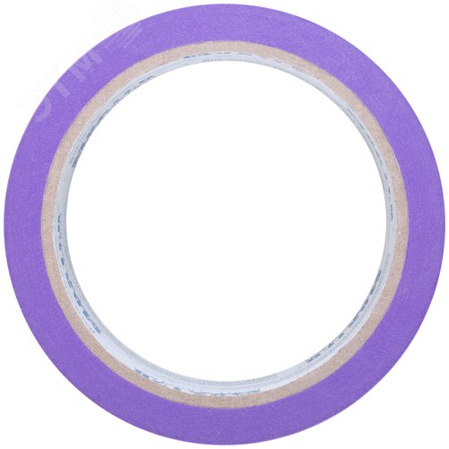 Лента малярная фиолетовая, для деликатных поверхностей, 48 мм x 25 м - фото 2
