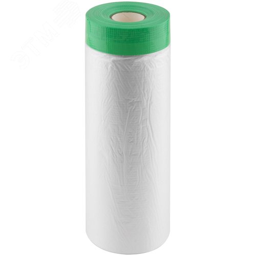 Изображение товара Укрывная пленка с пвх-лентой, 270 см х 17 м, статически заряжена, 7 мкр. (шт)