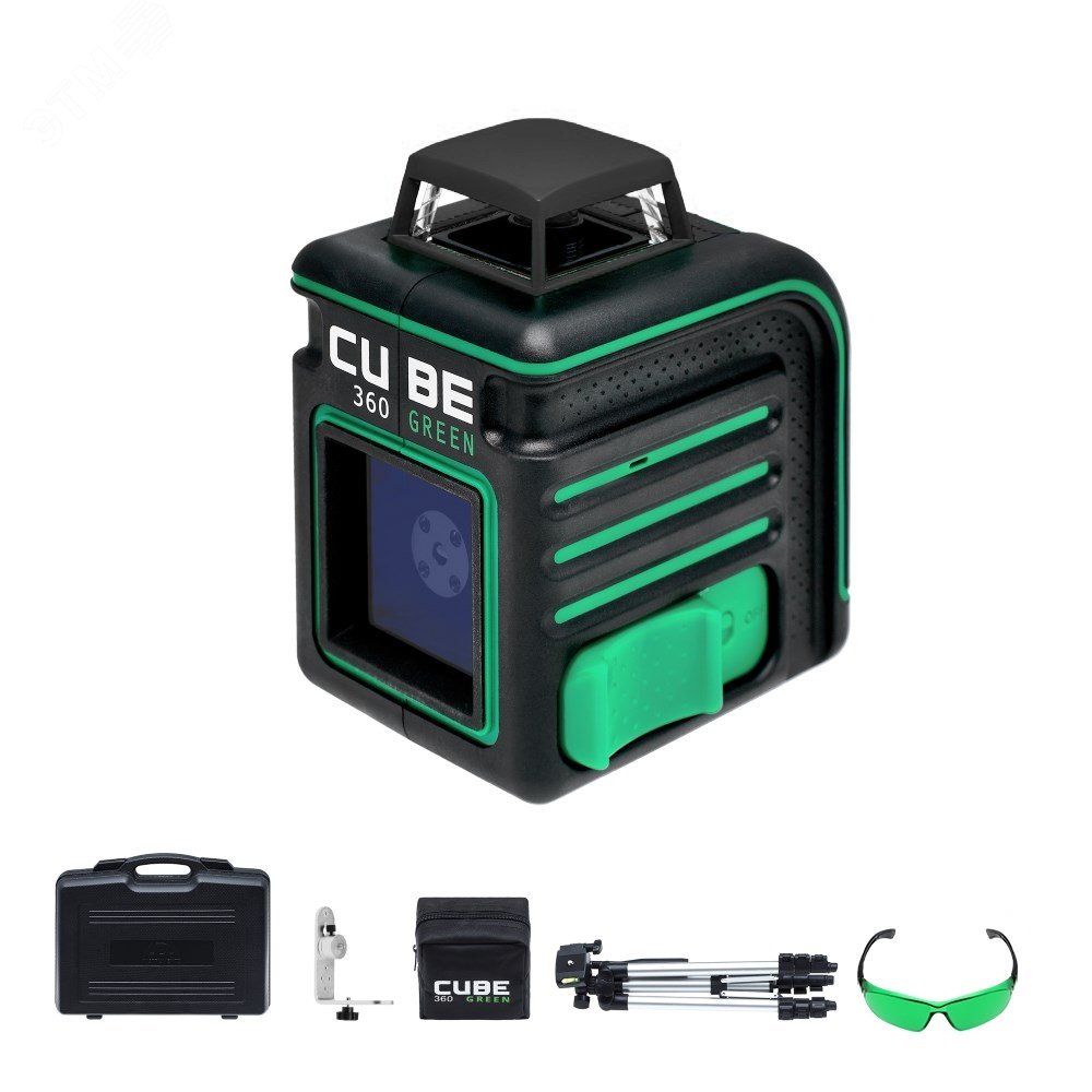 Уровень лазерный CUBE 360 Green Ultimate Edition А00470 ADA - превью