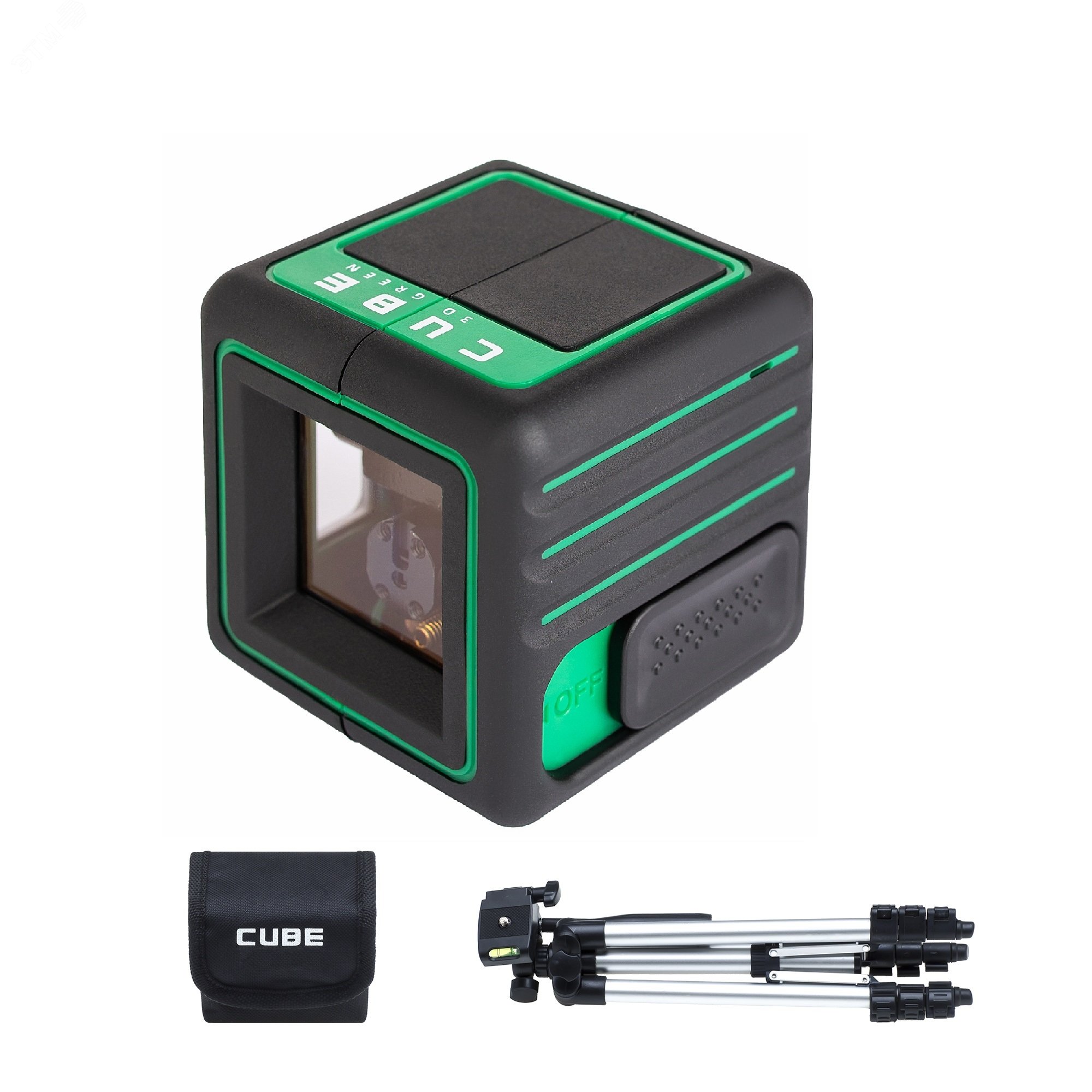 Уровень лазерный Cube 3D Green Professional Edition А00545 ADA - превью 2