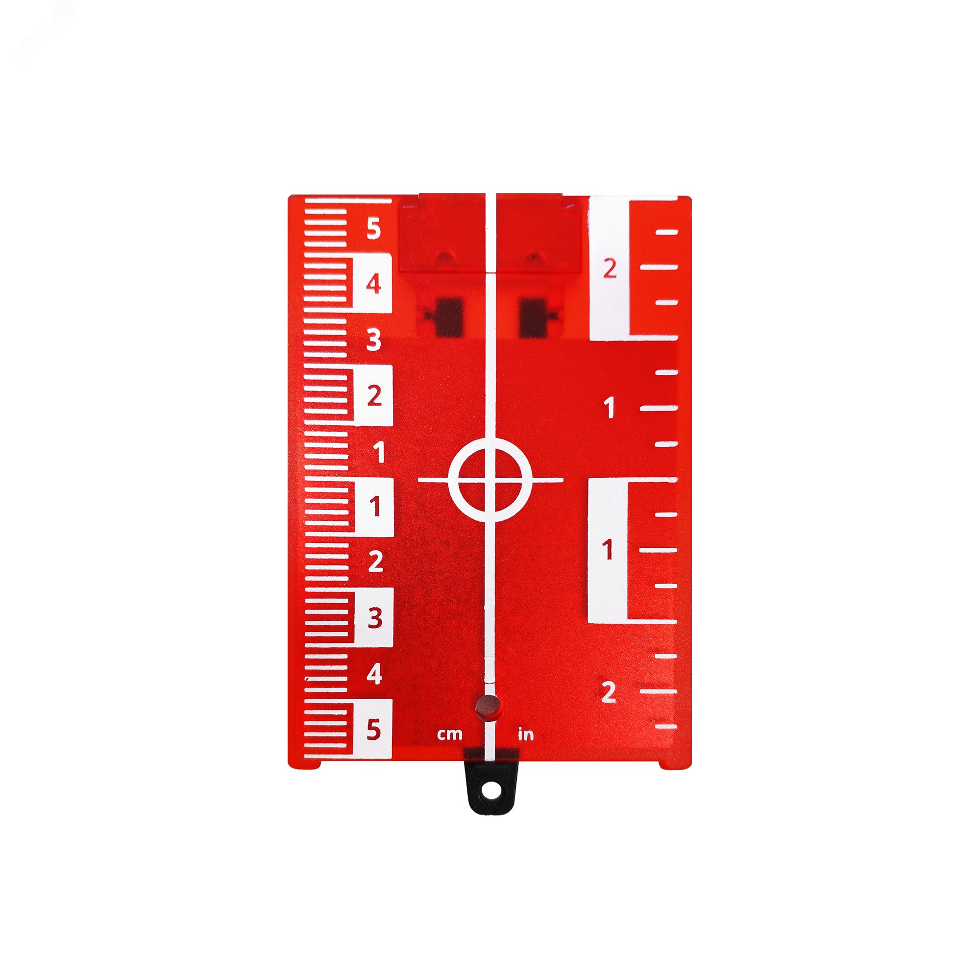 Изображение товара Мишень красная с встроенным магнитом для лазерных уровней