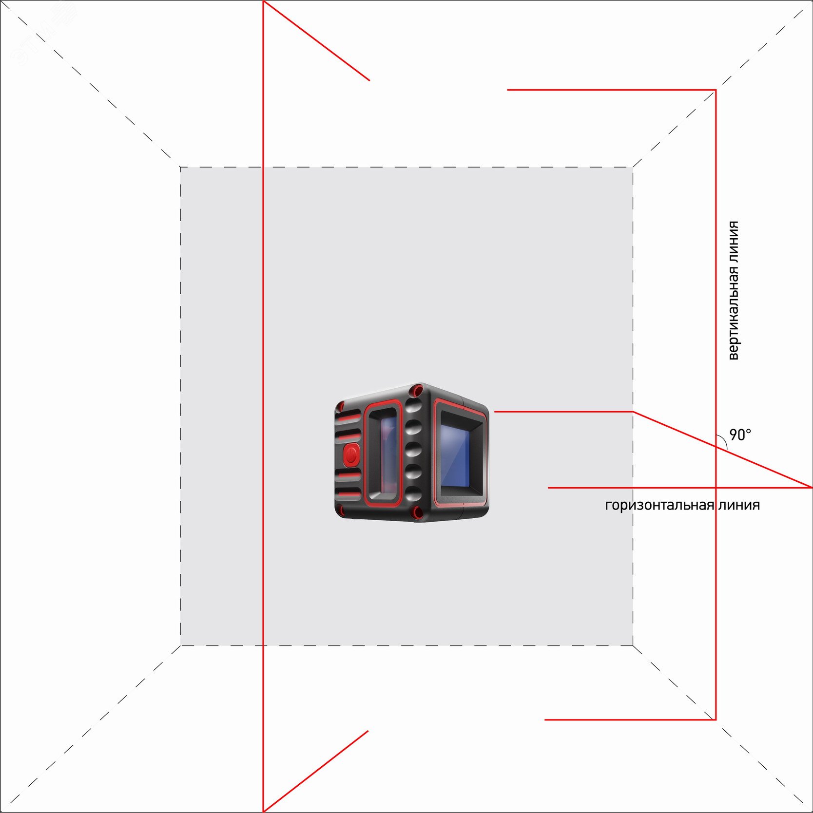Уровень лазерный Cube 3D Professional Edition А00384 ADA - превью 3