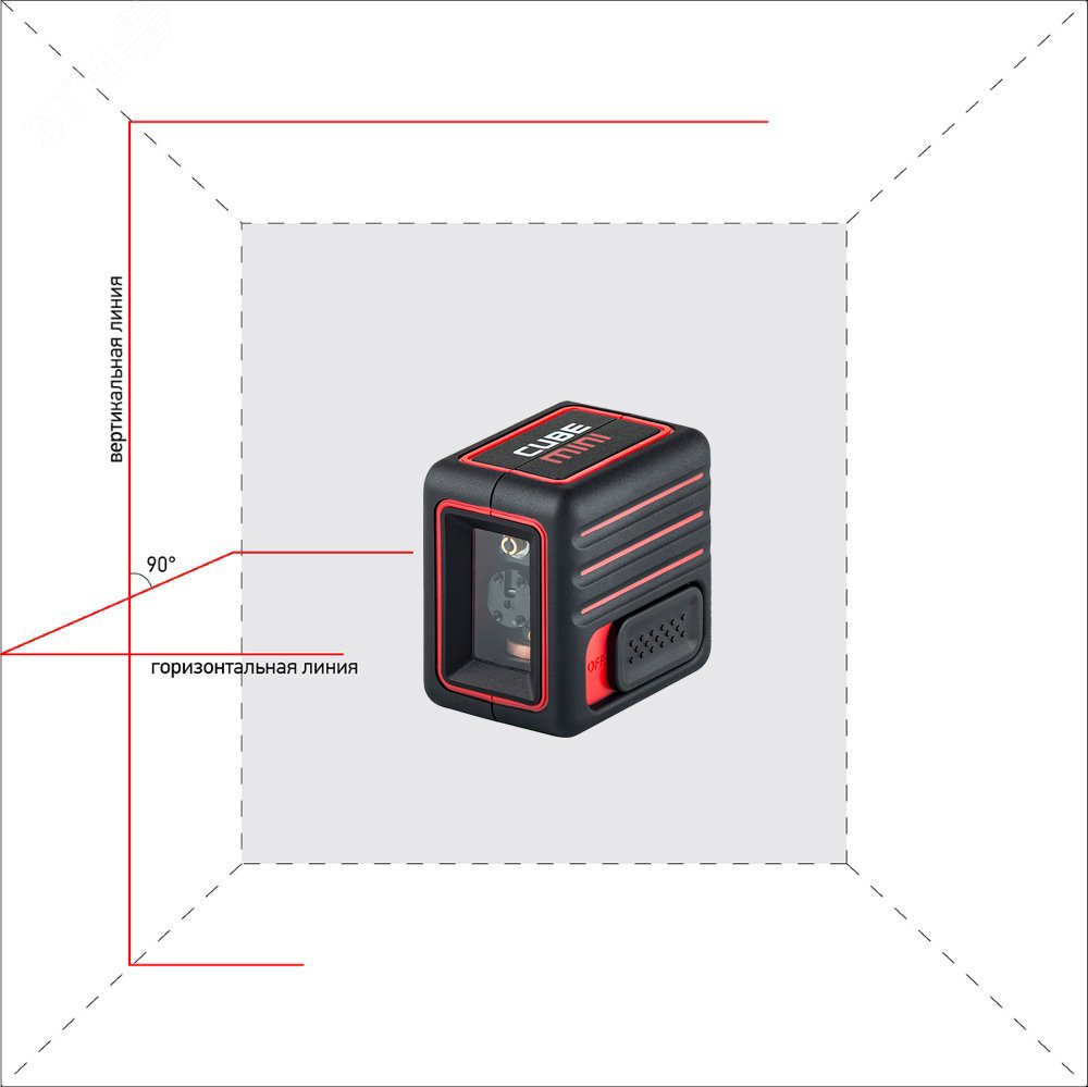Уровень лазерный Cube MINI Basic Edition А00461 ADA - превью 5