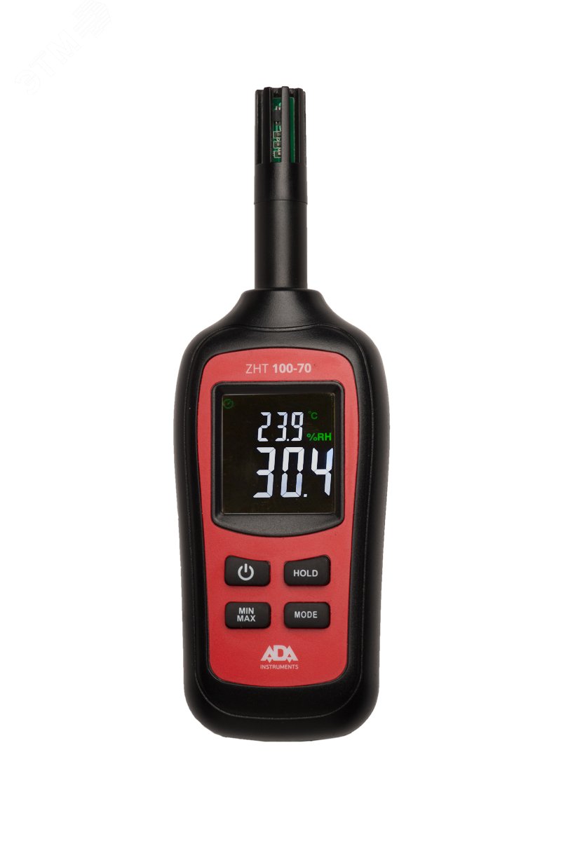 Измеритель влажности и температуры бесконтактный ZHT 100-70 без калибровки А00516 ADA - превью 2