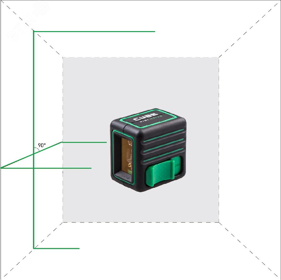 Уровень лазерный Cube MINI Green Professional Edition А00529 ADA - превью 4
