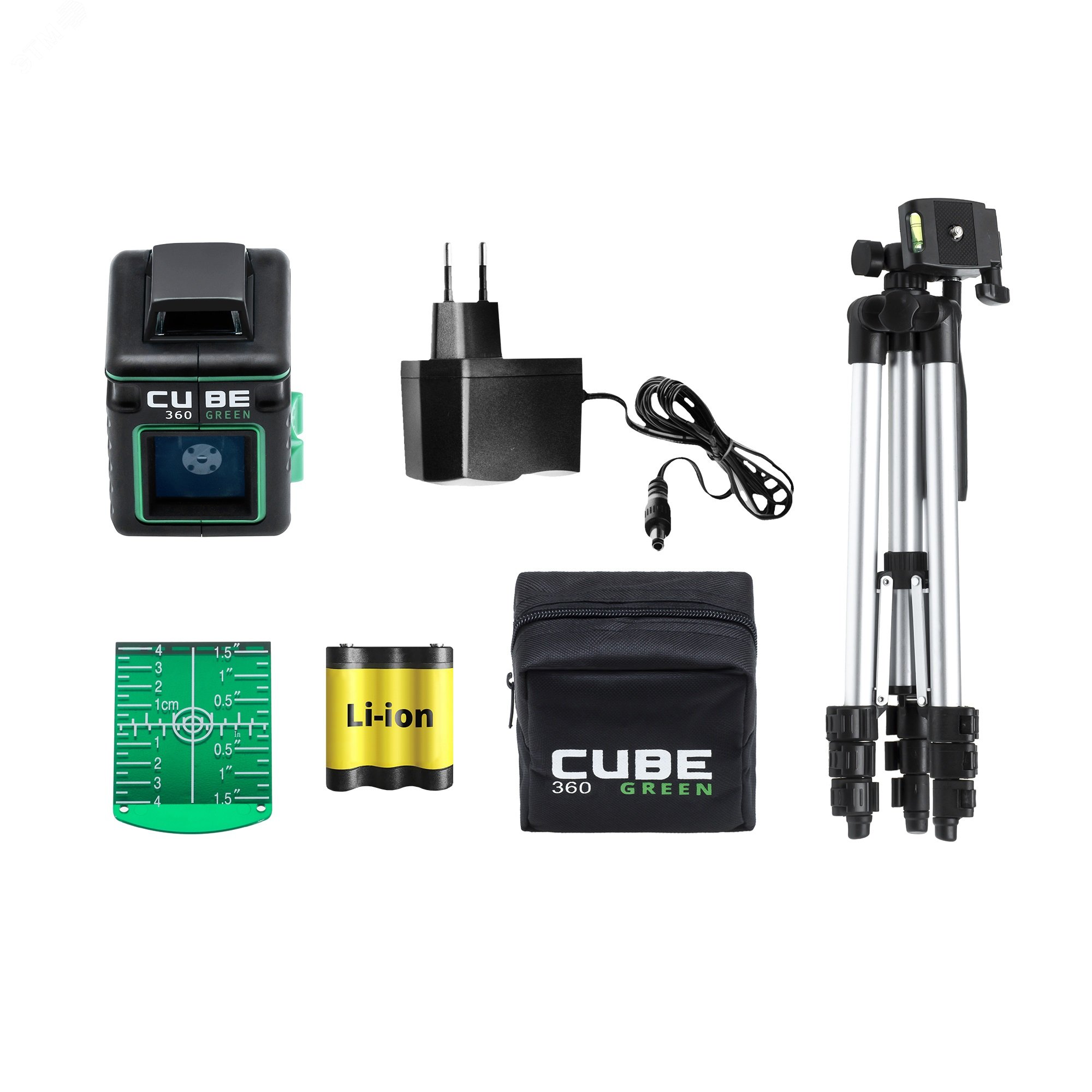 Уровень лазерный Cube 360 Green Professional Edition А00535 ADA - превью 8