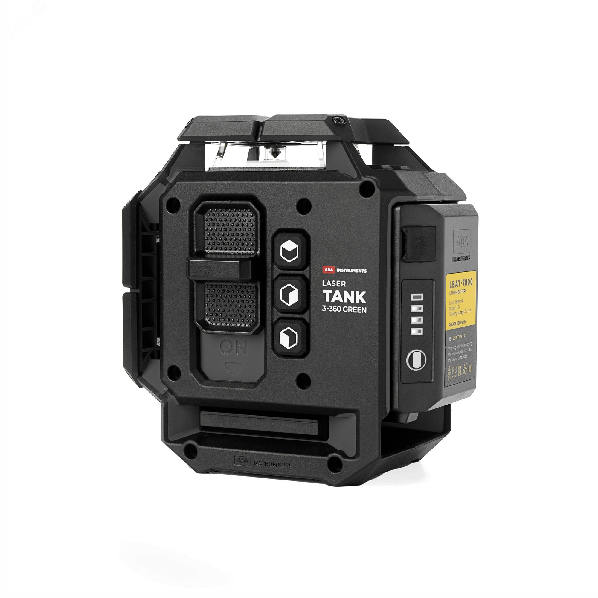 Изображение товара Профессиональный лазерный уровень ADA LaserTANK 3-360 GREEN Basic Edition
