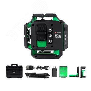 Изображение товара Уровень лазерный профессиональный LaserTANK 4-360 GREEN Ultimate Edition (шт)