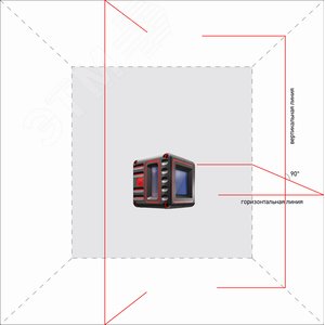 Уровень лазерный Cube 3D Professional Edition А00384 ADA - 3