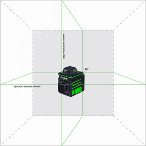 Уровень лазерный CUBE 2-360 Green Ultimate Edition А00471 ADA - 2