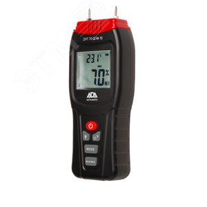 Измеритель влажности и температуры контактный ZHT 70 2 in 1 древесина, стройматериалы, температура воздуха А00518 ADA - 4