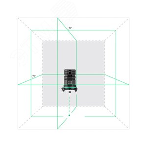 Уровень лазерный 6D Servoliner GREEN А00622 ADA - 2