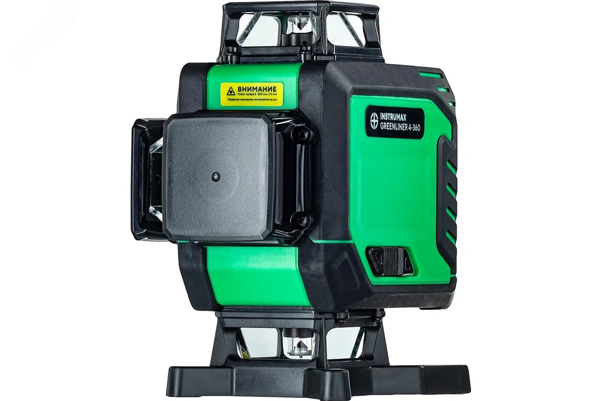 Изображение товара Лазерный уровень INSTRUMAX GREENLINER 4-360 с 4 линиями и автоматическим выравниванием