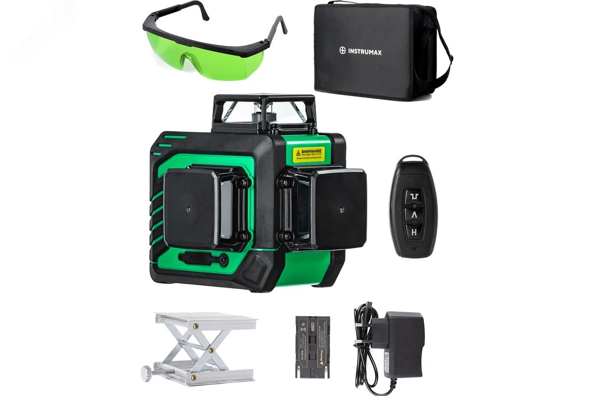 Изображение товара Лазерный нивелир GREENLINER 3-360 SET с дистанционным управлением
