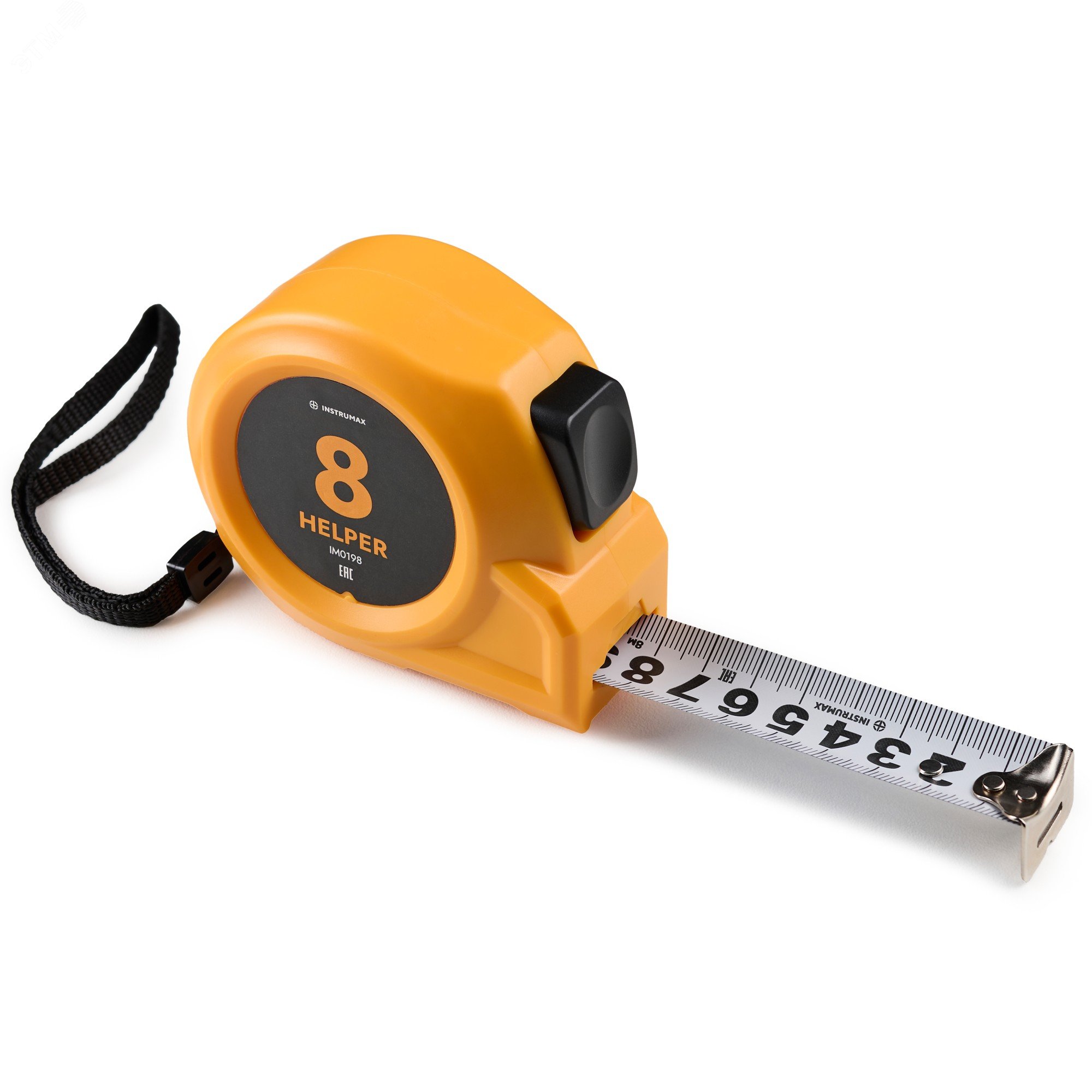 Изображение товара Рулетка HELPER 8 с автостопом (8м, 25мм, нейлоновое покрытие) (шт)