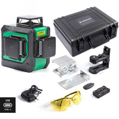 Изображение товара Уровень лазерный GL 3-360 Master SET (шт)