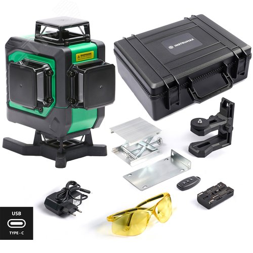 Изображение товара Уровень лазерный GL 4-360 Master SET (шт)