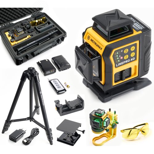 Изображение товара Уровень лазерный LINEPRO 4D Expert SET профессиональный (шт)