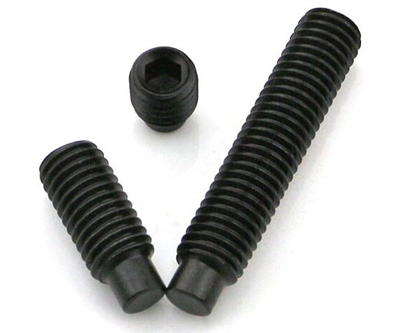 DIN 915 Винт М4х6 45Н установочный с внутренним   шестигранником и цилиндрическим концом