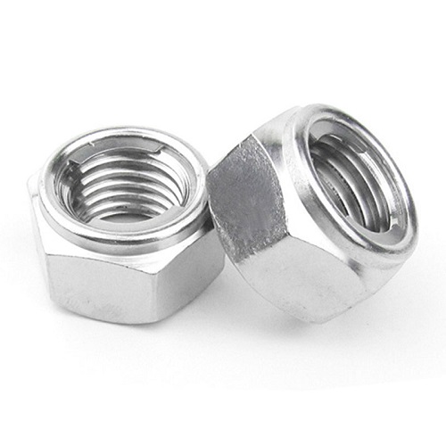 Гайка DIN 6925 М14 8 ZN шестигранная              самоконтрящаяся оцинкованная