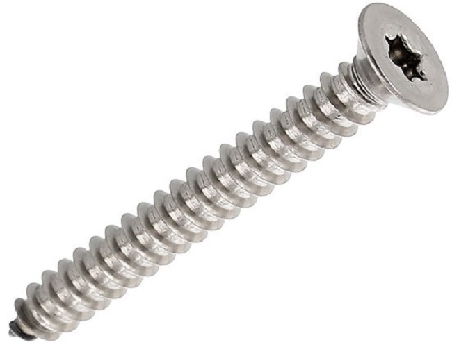 ISO 14586 (DIN 7982) Винт 3.5х45 С-Т15 (Torx15) ZNсамонарезающий с потайной головкой оцинкованный